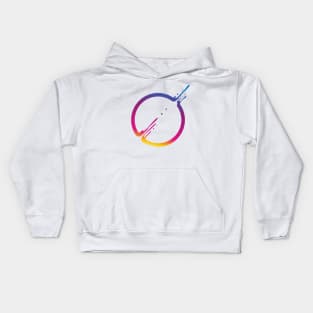 Circle colors Kids Hoodie